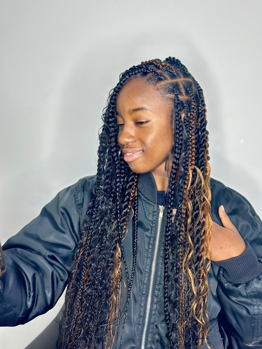 Goddess/ Bohemian braids - twists