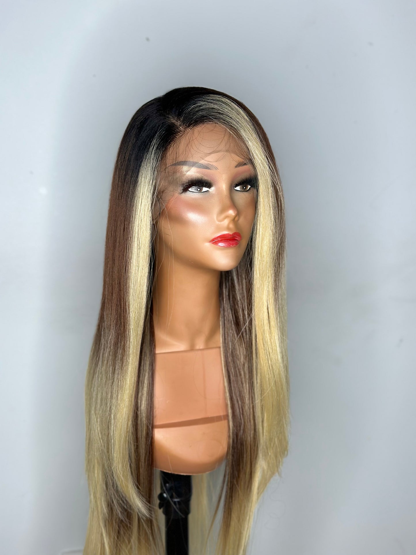 13x7 Faux Skin HD Invisible Lace Wig