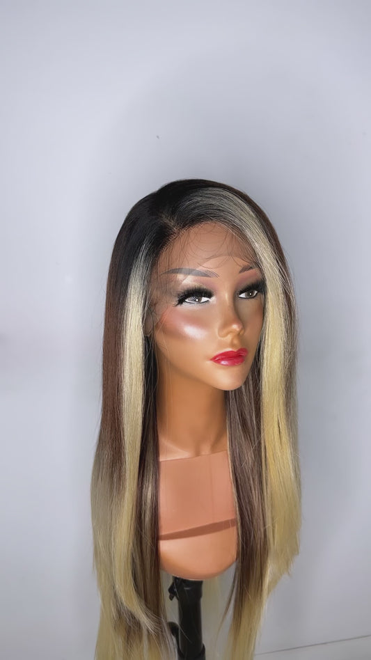 13x7 Faux Skin HD Invisible Lace Wig