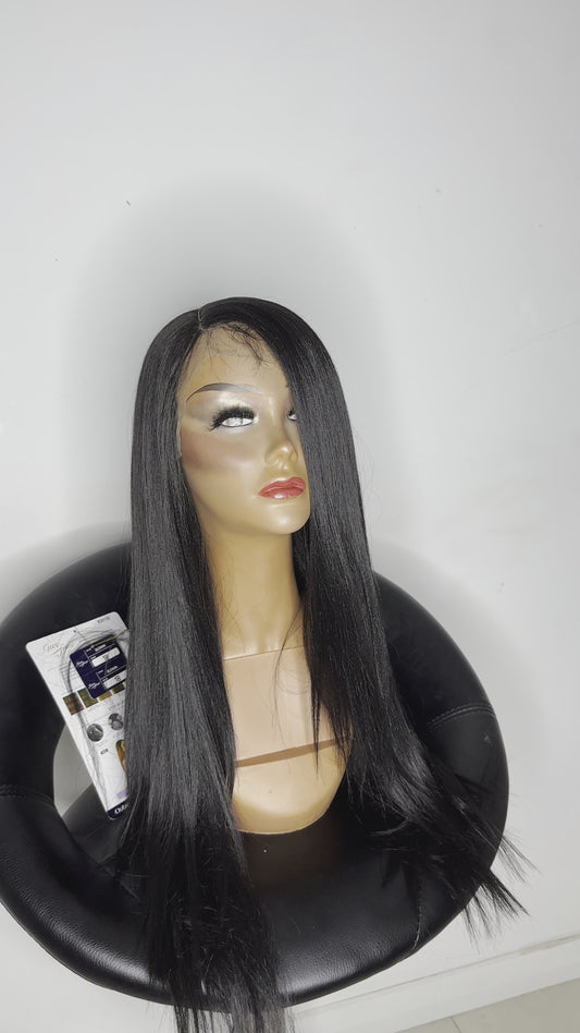 Outre Synthetic HD Transparent Side part Lace Front Wig