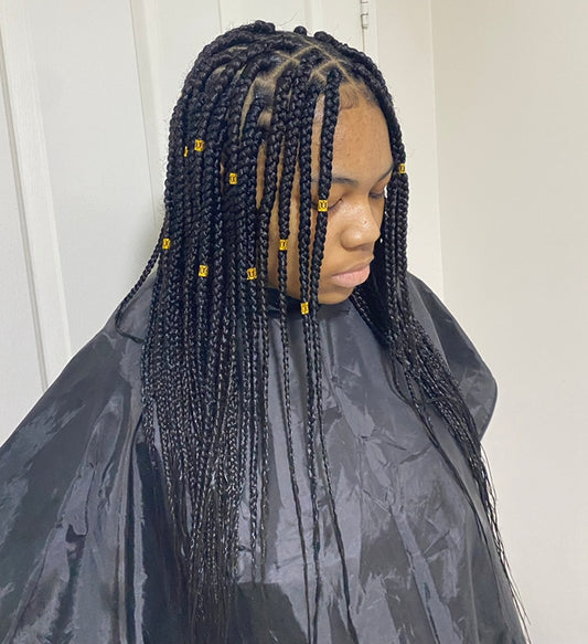 Medium Box Braids and Twists